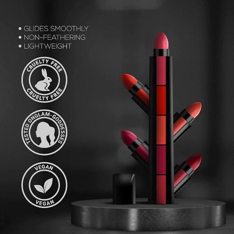 5 in 1 Matt Lipstick Cosmiaonline