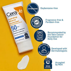 CeraVe 4-in-1 Skincare Kit: Night Cream, Sunblock, Cleanser & Serum for Radiant Skin CeraVe