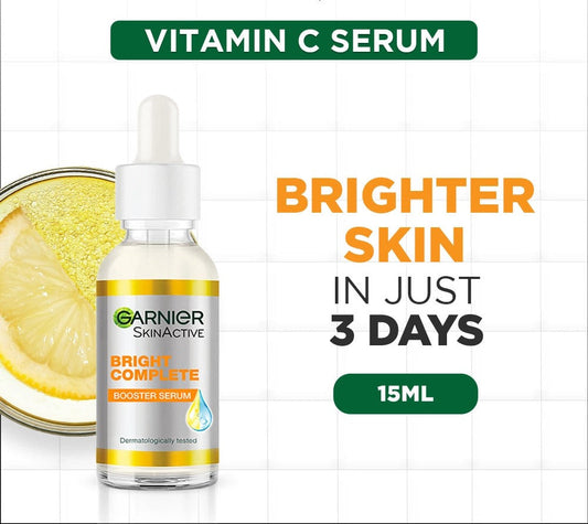 Garnier Bright Complete 30x Vitamin C Booster Serum 15ml Garnier