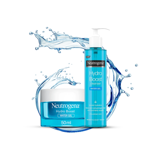 Bundle - Neutrogena Hydro Boost Water Gel + Hydro Boost Cleanser Cosmia