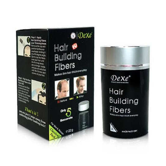 Black Hair Dexe Hair Building Fibers 22g Cosmia