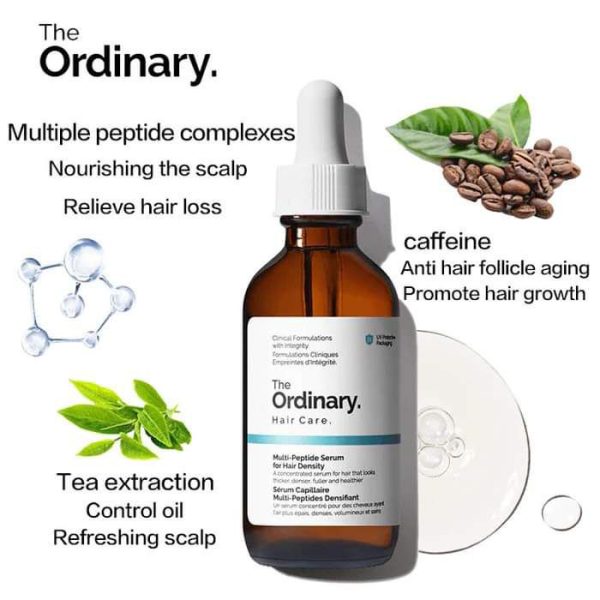 The Ordinary Multi-peptide Serum For Hair Density (product With Bar Code & Batch Code) Cosmia